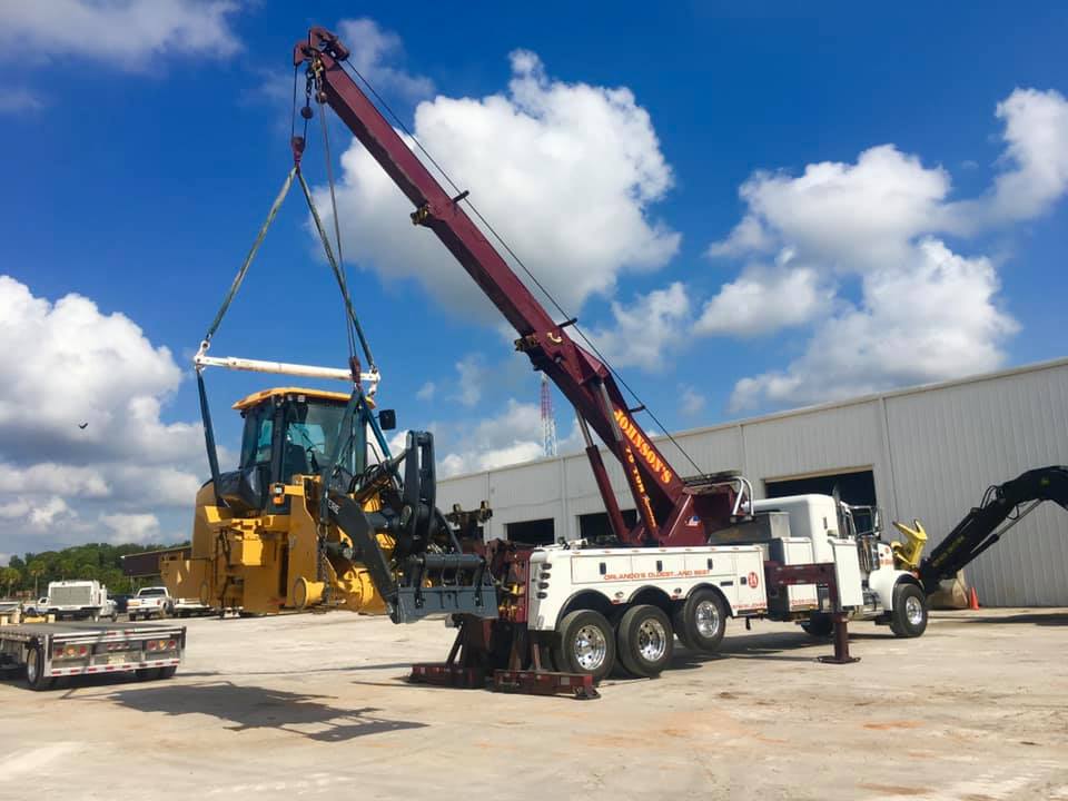 Heavy Equipment Towing Evans Subdivision