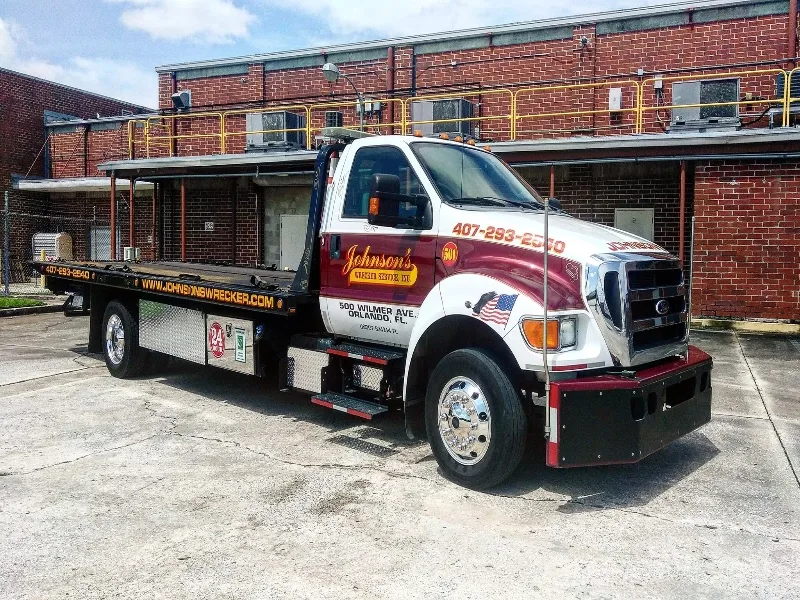 Orlando flatbed towing