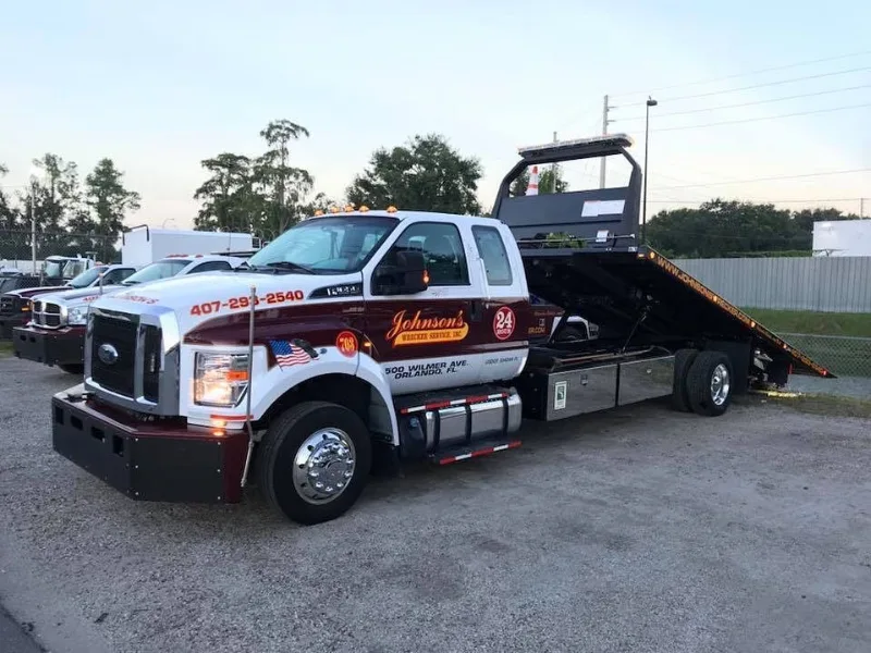 Orlando flatbed towing