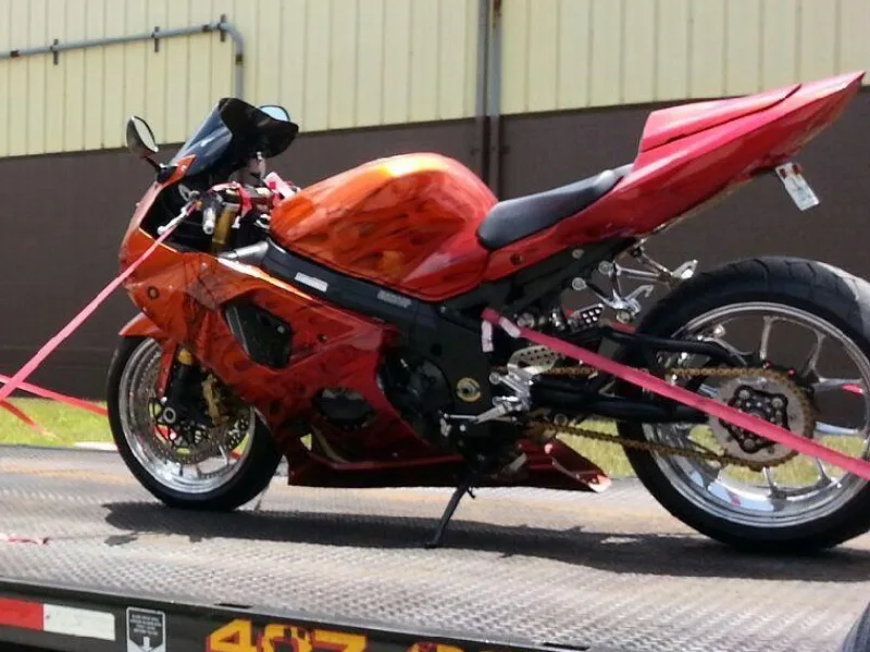 US-441 motorcycle towing